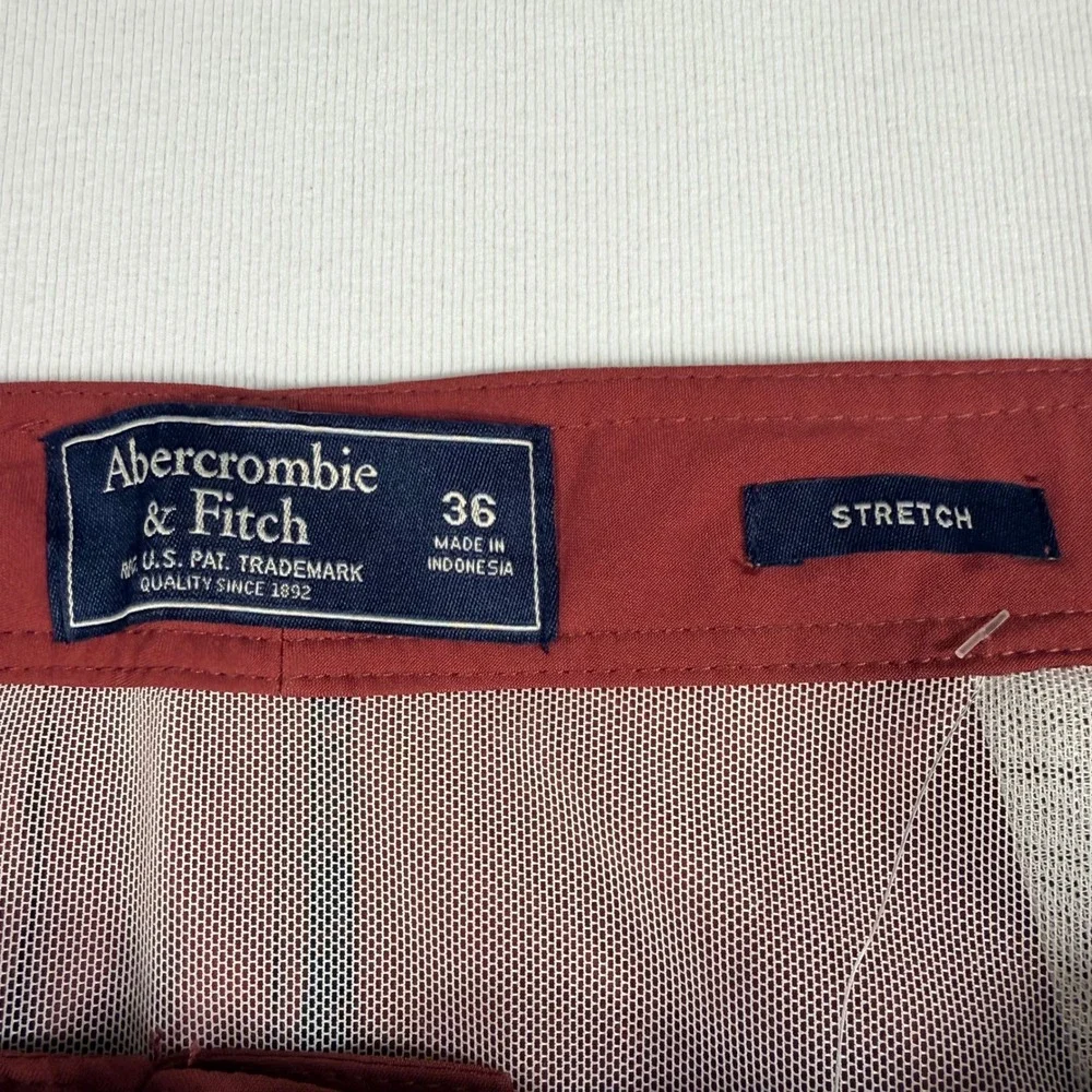 Abercrombie & Fitch‎ Board Shorts 36 Navy Red 9